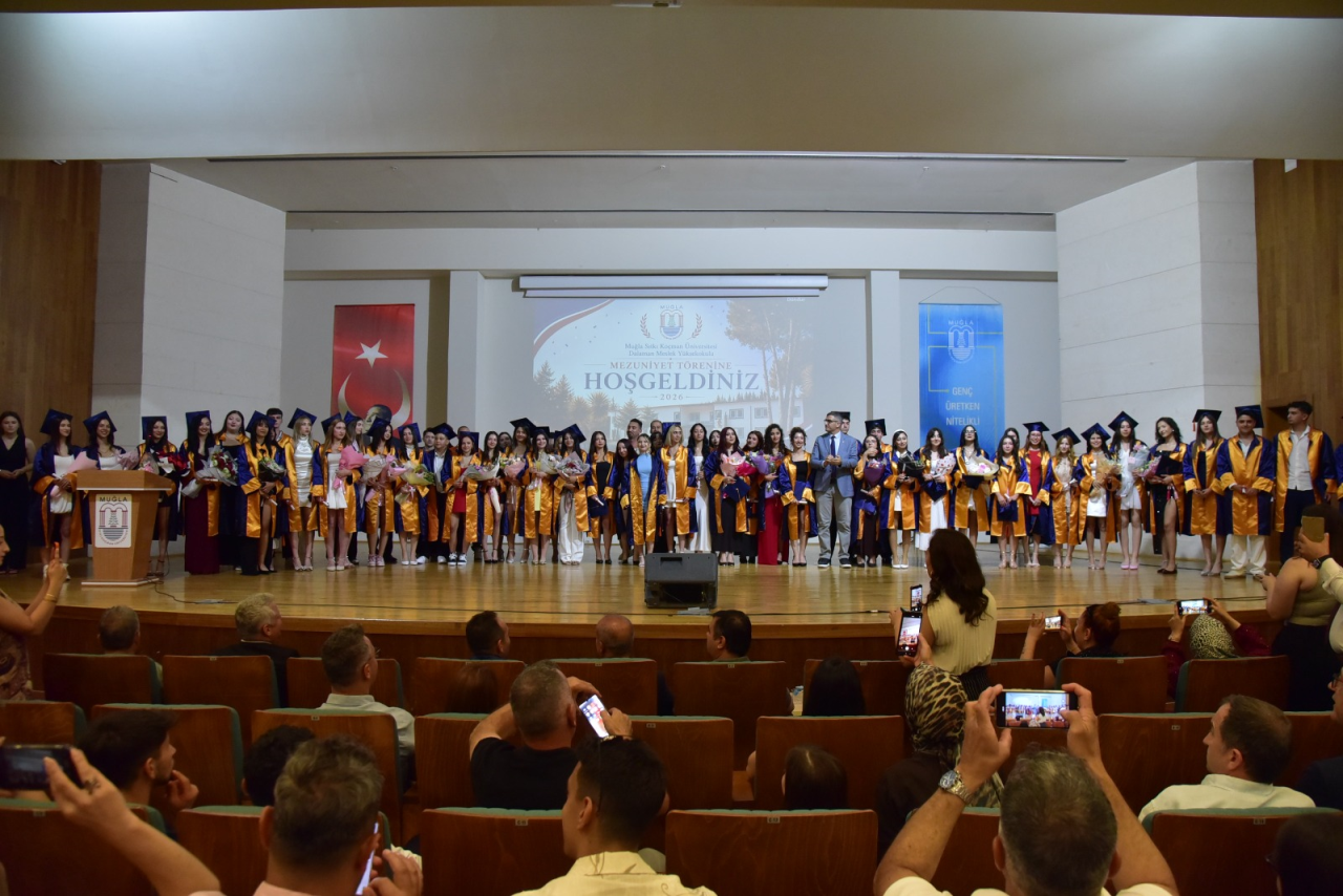 Dalaman Vocational School Celebrated the Graduation of Its 2025-2026 Class