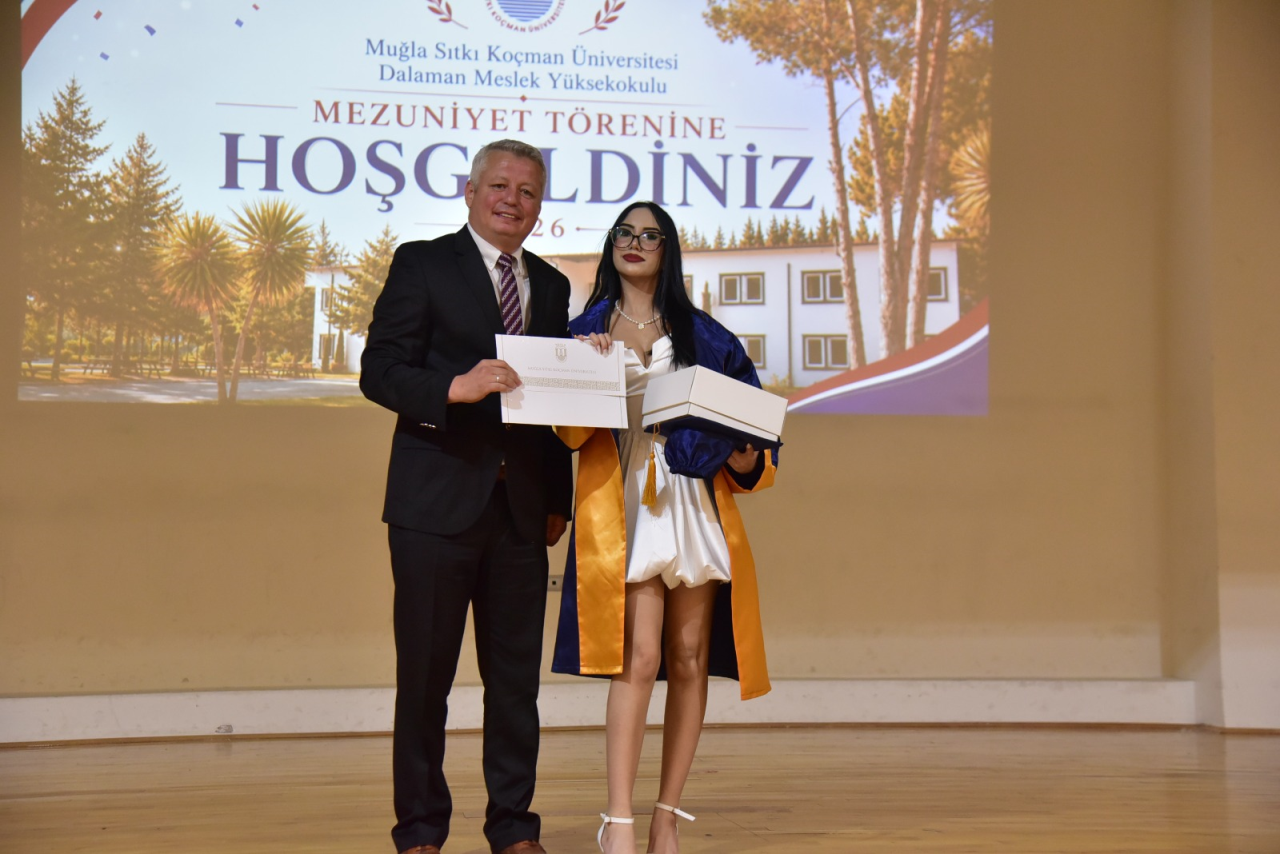 Dalaman Vocational School Celebrated the Graduation of Its 2025-2026 Class
