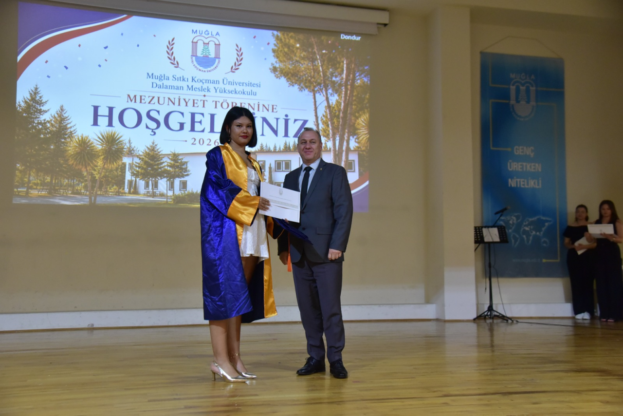Dalaman Vocational School Celebrated the Graduation of Its 2025-2026 Class