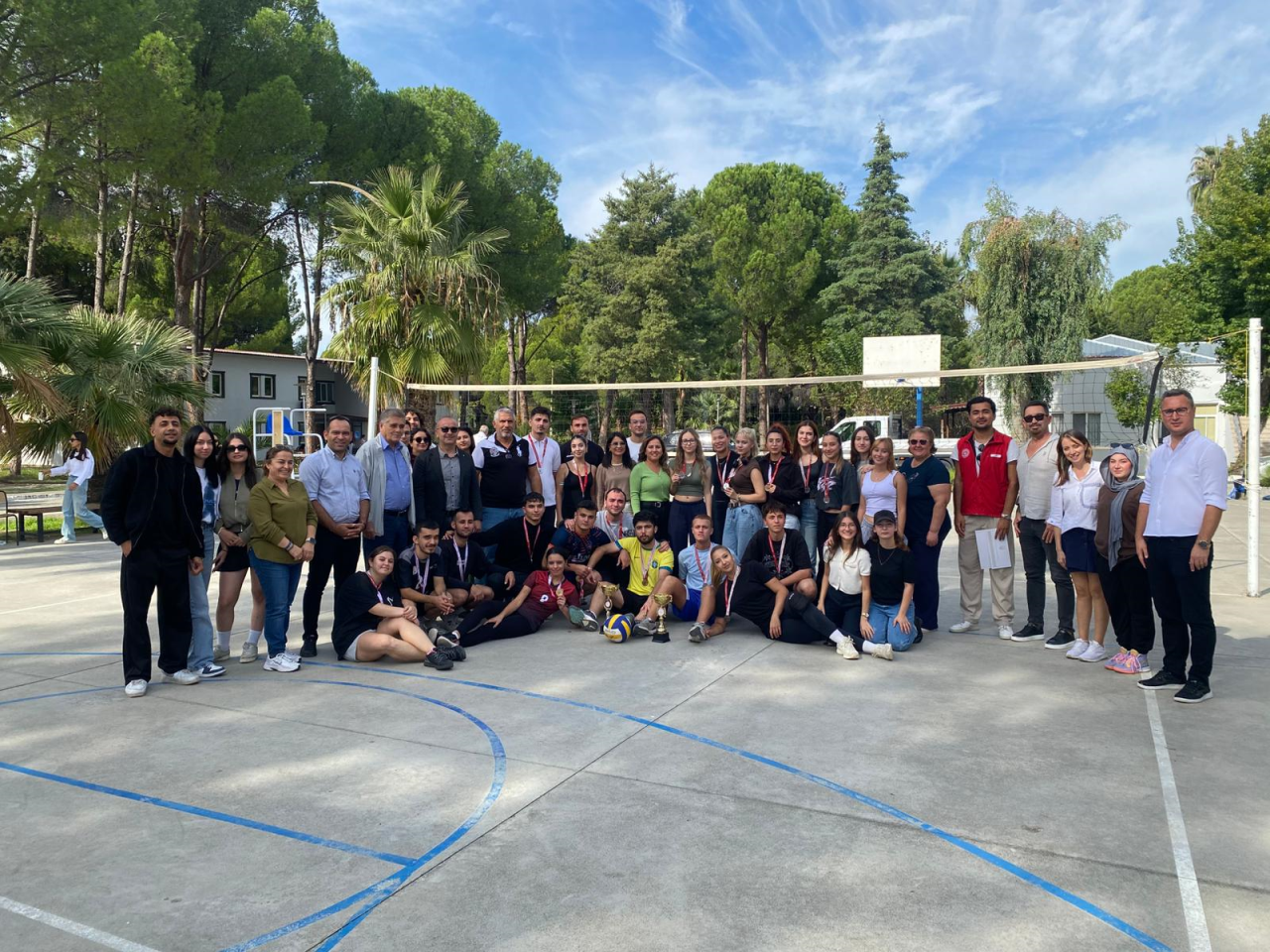 Dalaman Campus Volleyball Tournament Final Match Held