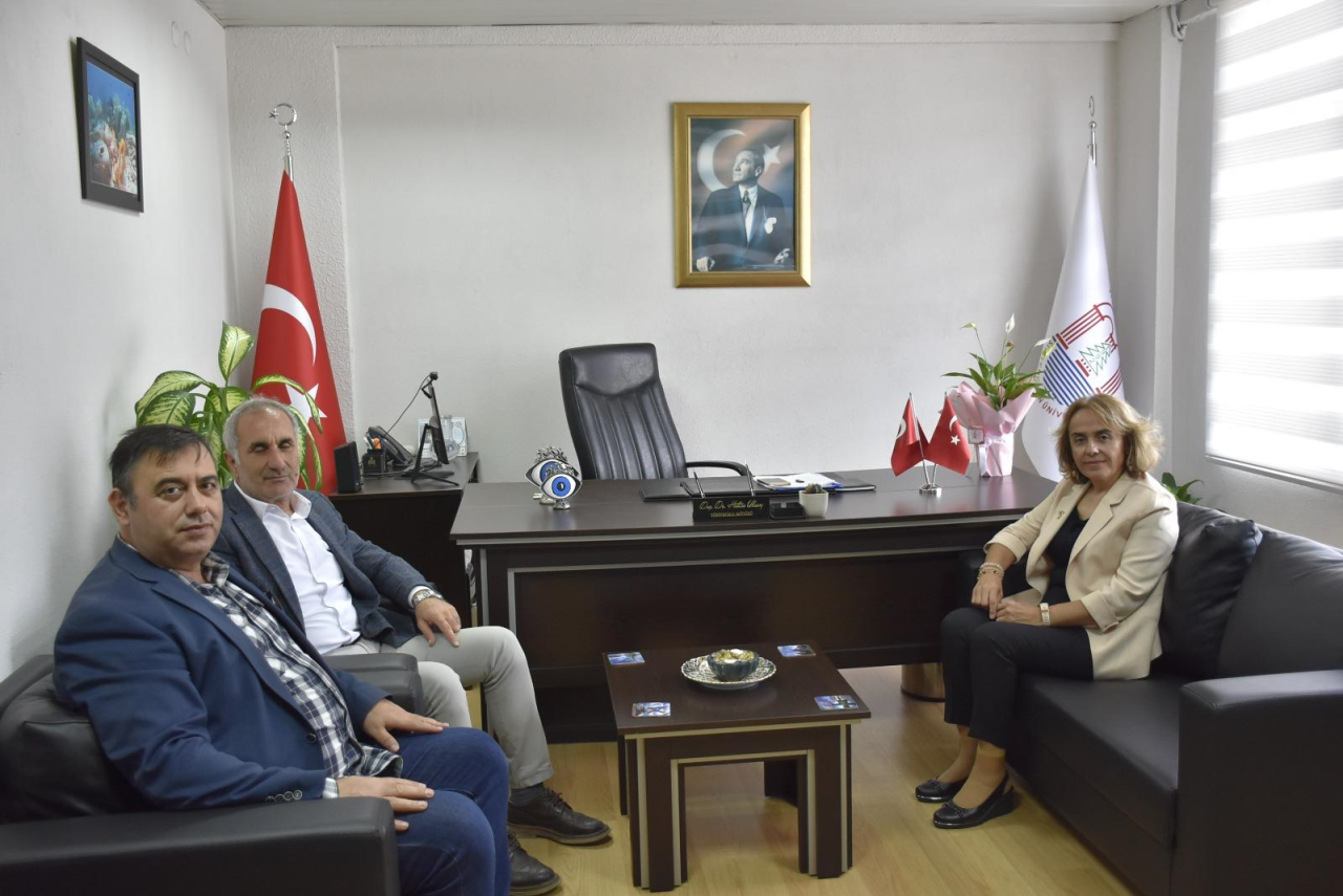 Dalaman Sivil Havacılık Yüksekokulu Müdürü Prof. Dr. Aytekin FIRAT’ın Yüksekokulumuza Ziyareti