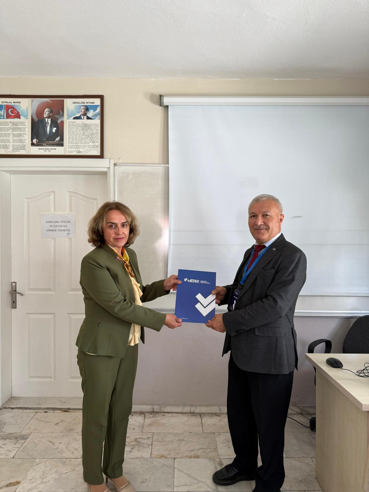 Mesleki Eğitim Değerlendirme ve Akreditasyon Derneği Tarafından Yüksekokulumuza Akreditasyon Ziyareti Gerçekleştirildi