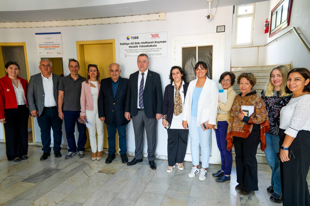 Fethiye Sanayi  ve Ticaret Odasından Meslek Yüksekokulumuza Ziyaret