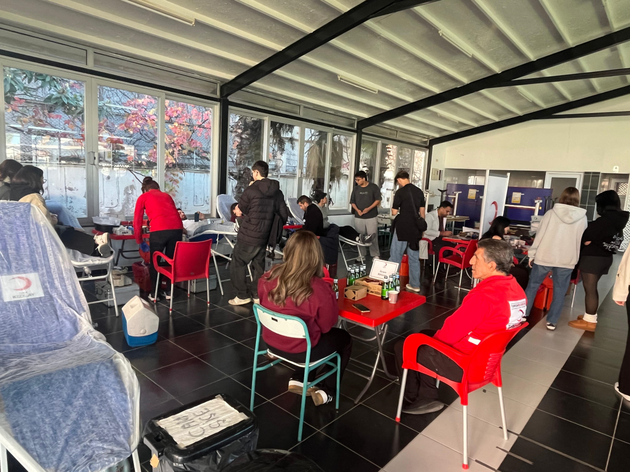 Meslek Yüksekokulumuzda Kızılay‘a Kan Bağışı Yapıldı