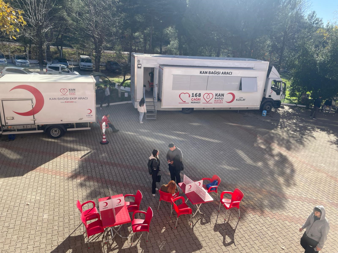 Yüksekokulumuzda Kızılay Kan Bağışı
