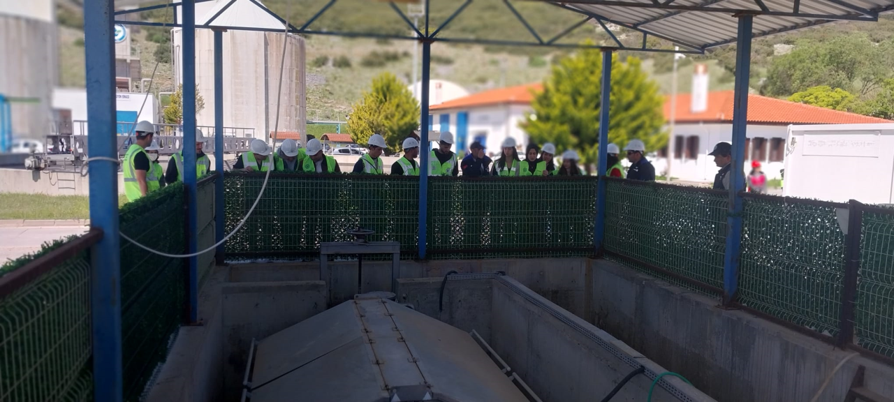 Atık Su Arıtma Tesisini Gezisi