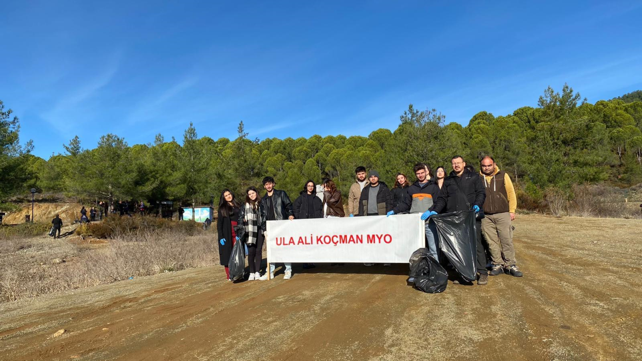 ULA GÖLETİNİ TEMİZLEDİK