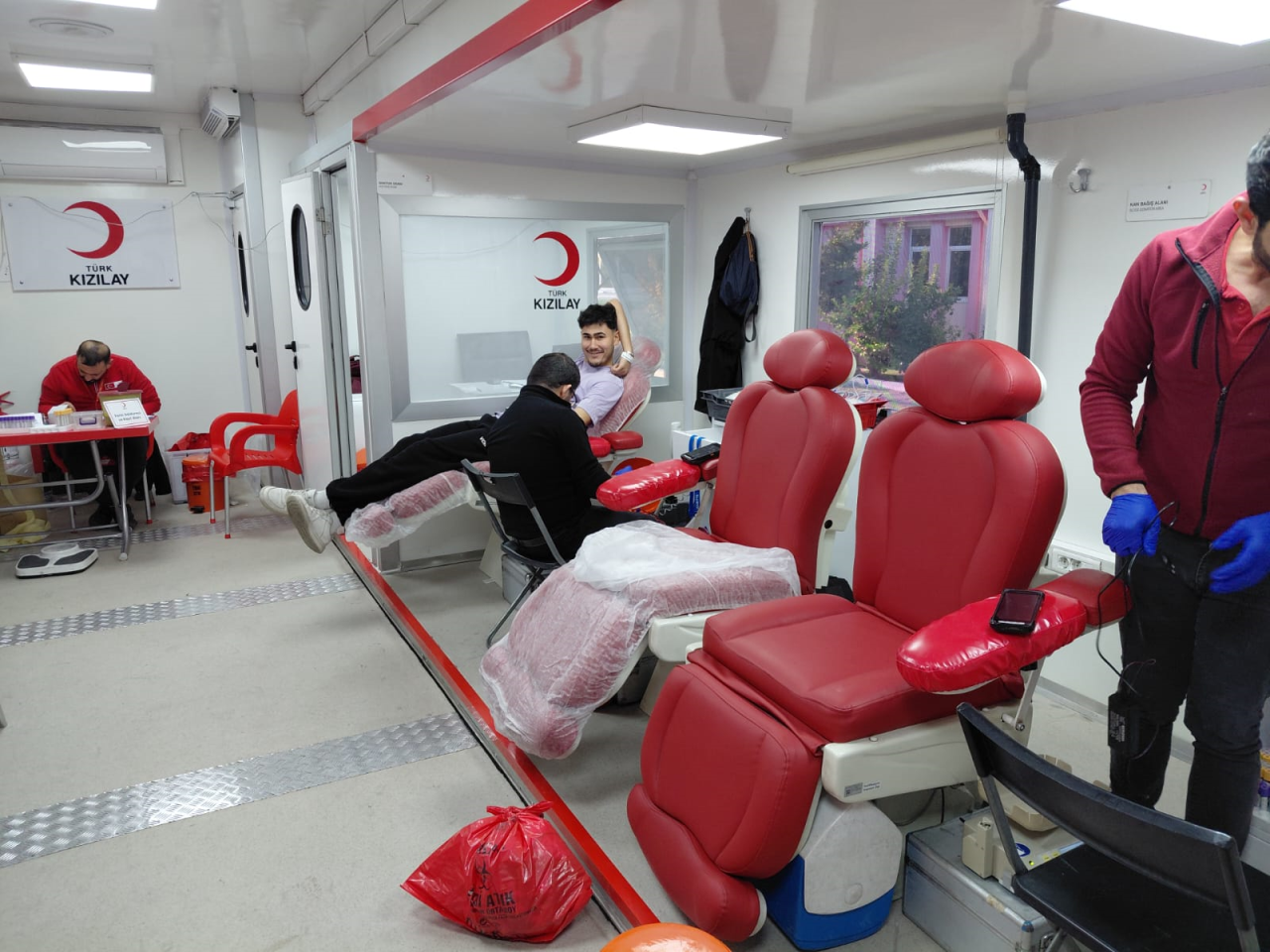 Yüksekokulumuzda Kızılay Kan Bağışı