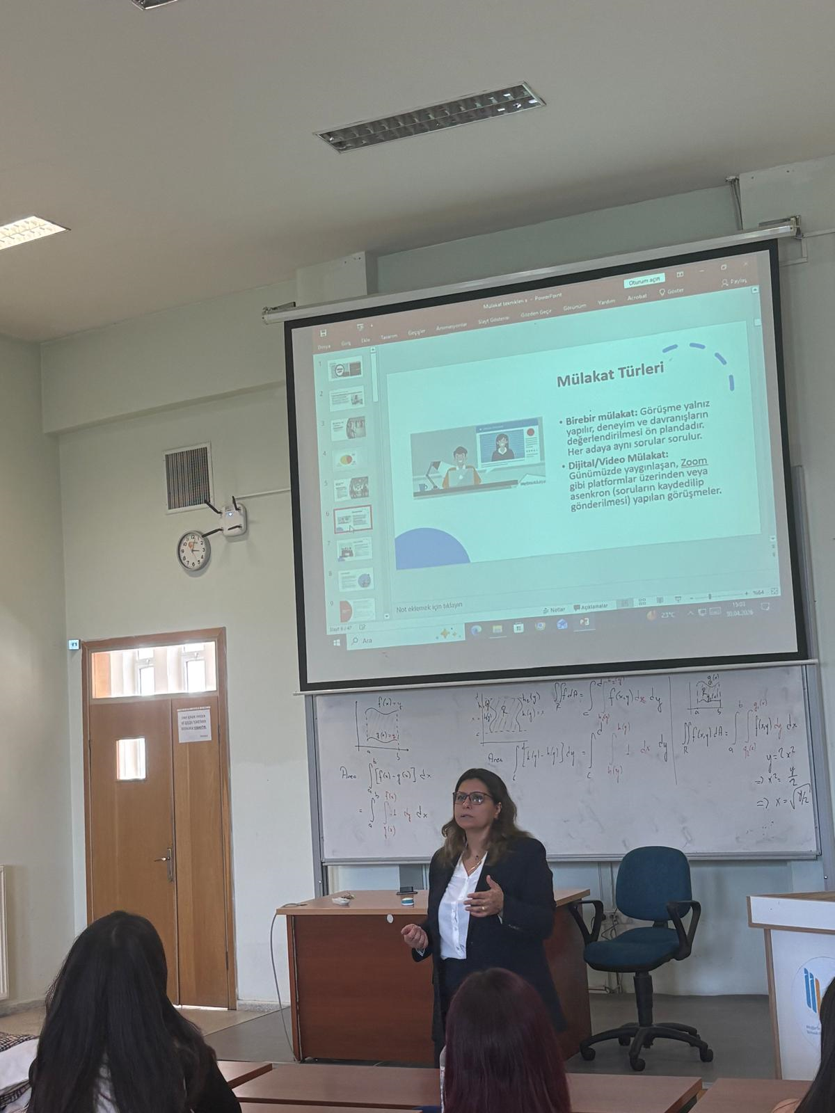 Mülakat Teknikleri Semineri Gerçekleştirildi.