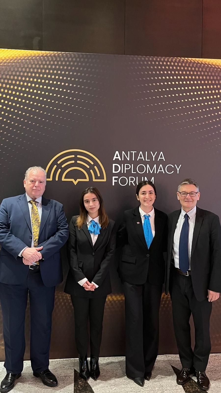 Öğrencilerimiz Antalya Diplomasi Fuarına Katıldı