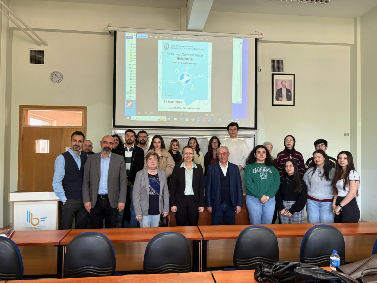 "Bir Kariyer Alternatifi Olarak Girişimcilik" Etkinliği Düzenlendi