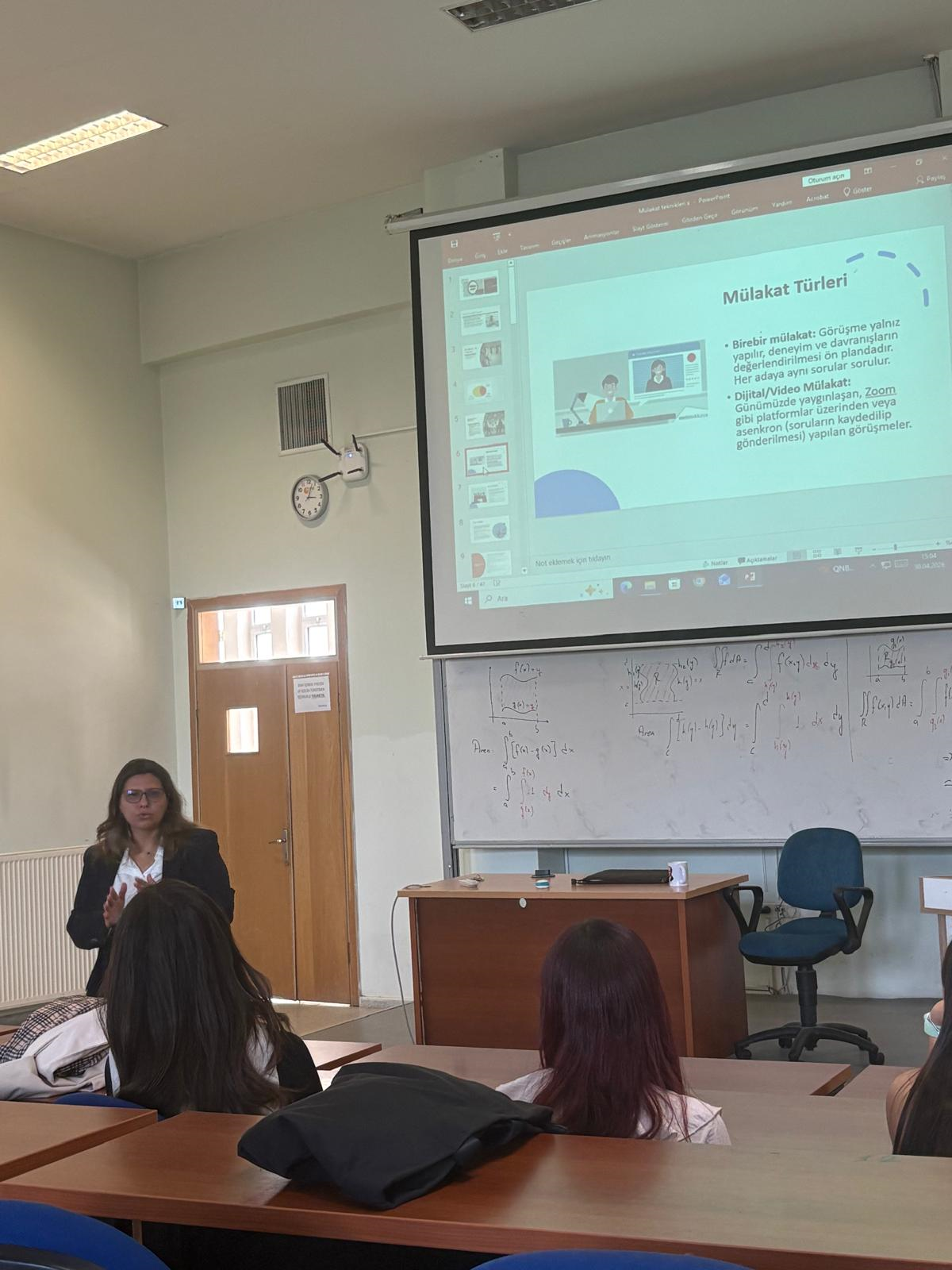 Mülakat Teknikleri Semineri Gerçekleştirildi.
