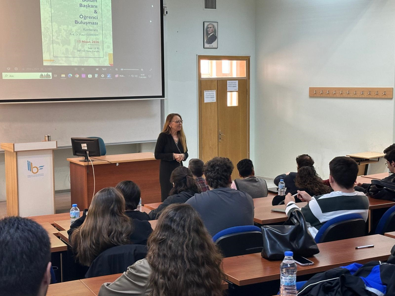 Bölüm Başkanı-Öğrenci Buluşması Gerçekleştirildi