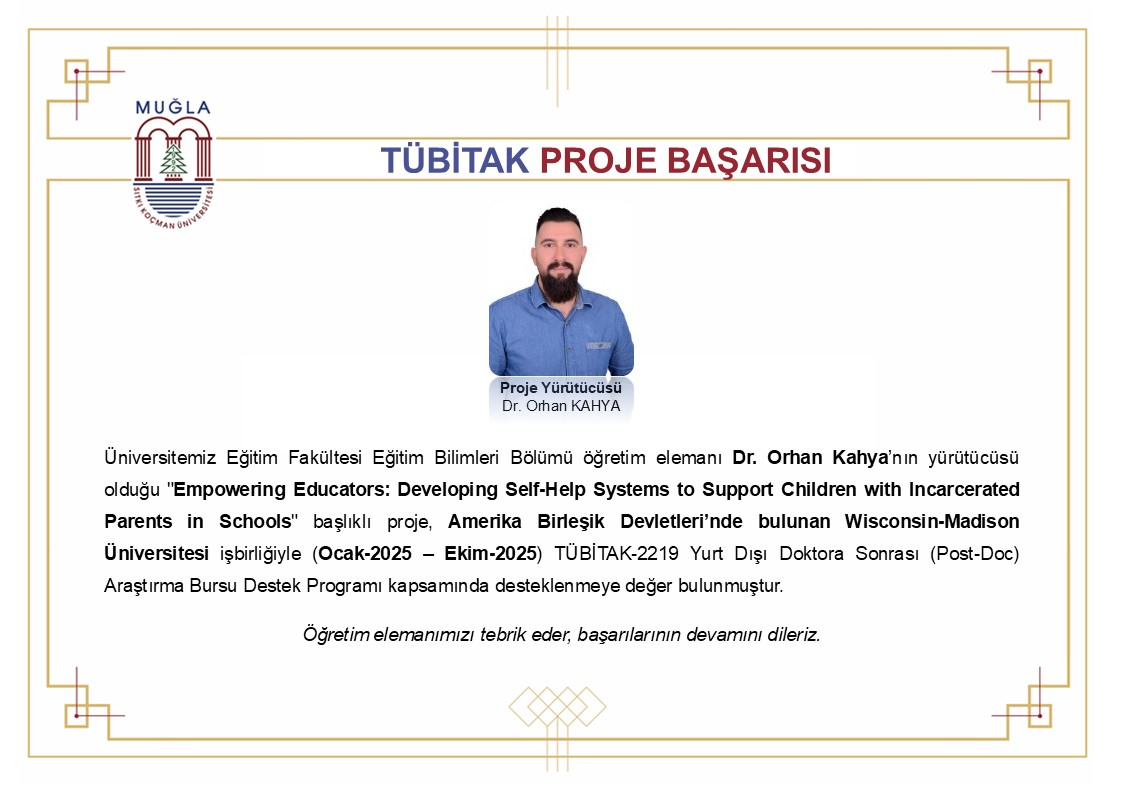 TÜBİTAK Proje Başarısı