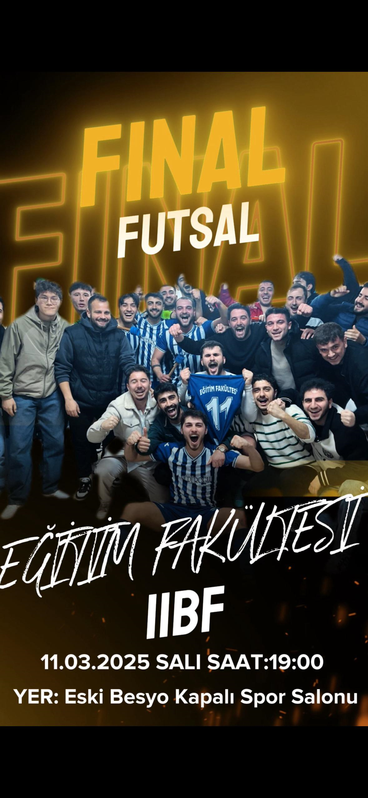 Futsal Final Karşılaşması