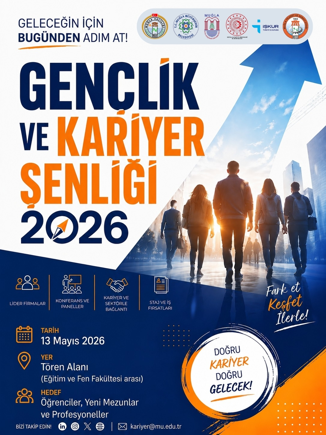 Muğla Sıtkı Koçman Üniversitesinde “Gençlik ve Kariyer Şenliği 2026” Gerçekleştirildi