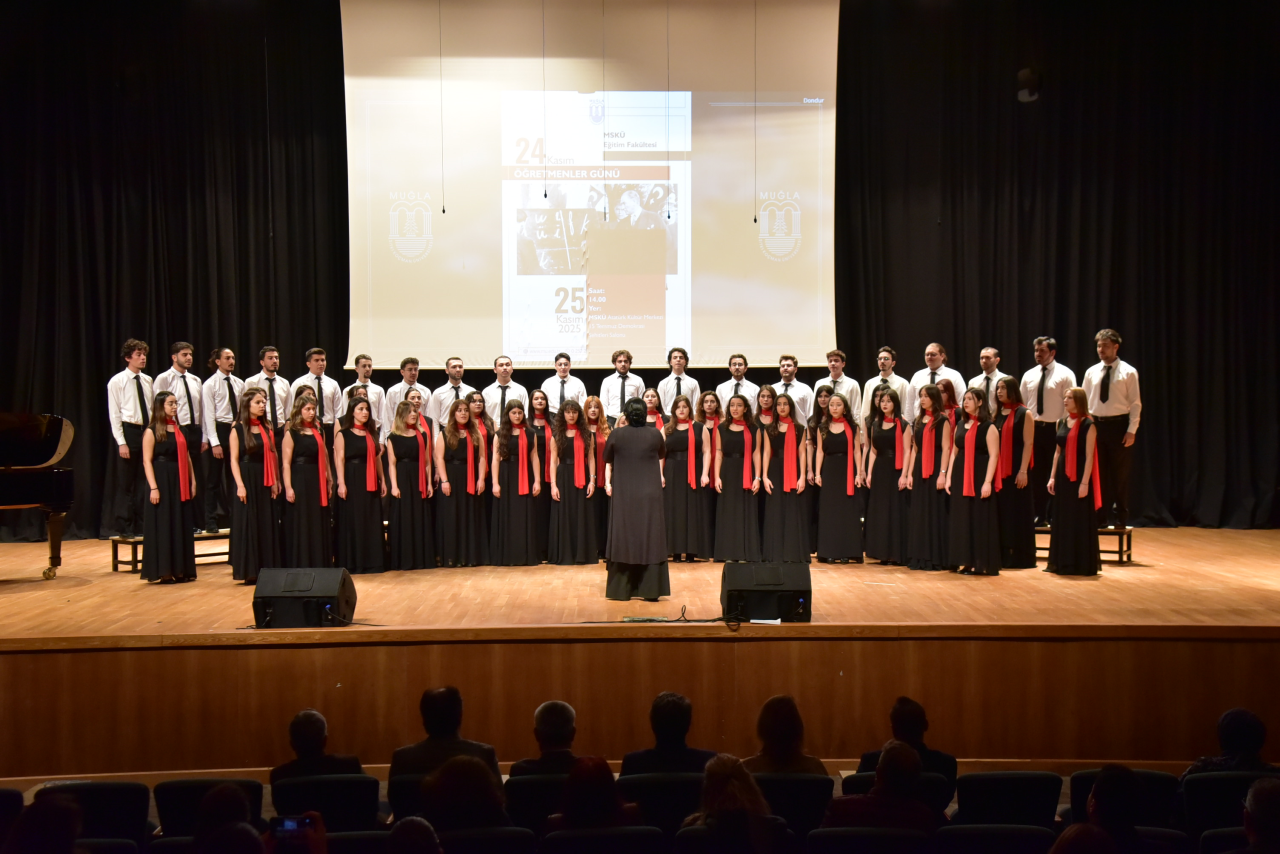 MSKÜ Eğitim Fakültesinde Öğretmenler Günü Anlamlı Bir Programla Kutlandı