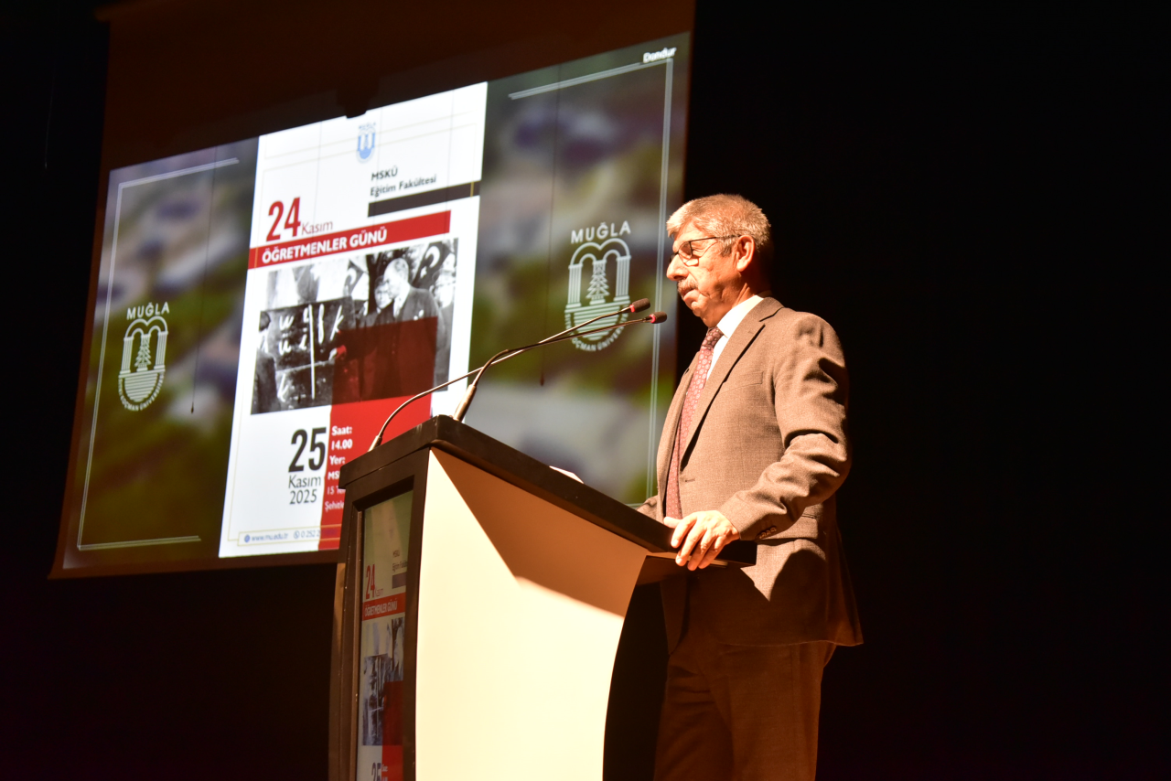 MSKÜ Eğitim Fakültesinde Öğretmenler Günü Anlamlı Bir Programla Kutlandı