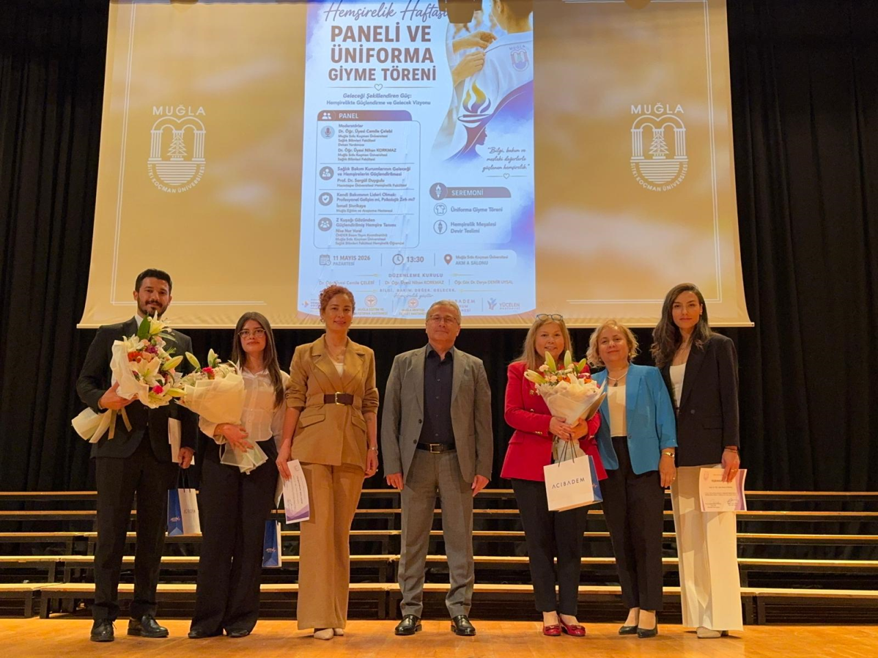 Fakültemiz Hemşirelik Bölümü tarafından Hemşirelik Haftası kapsamında Panel ve Üniforma Giyme Töreni düzenlendi.