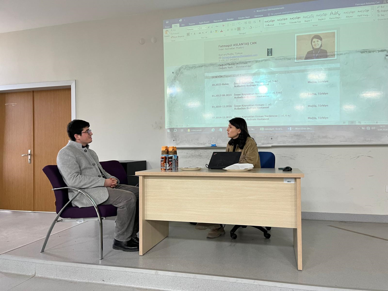 Fakültemizde CV Hazırlama, Mülakat Teknikleri ve Yapay Zeka Semineri Gerçekleştirildi