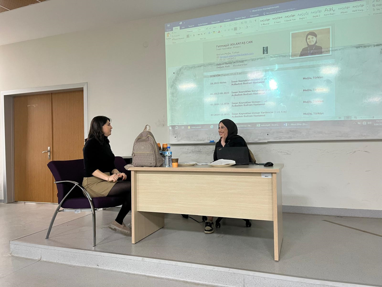 Fakültemizde CV Hazırlama, Mülakat Teknikleri ve Yapay Zeka Semineri Gerçekleştirildi