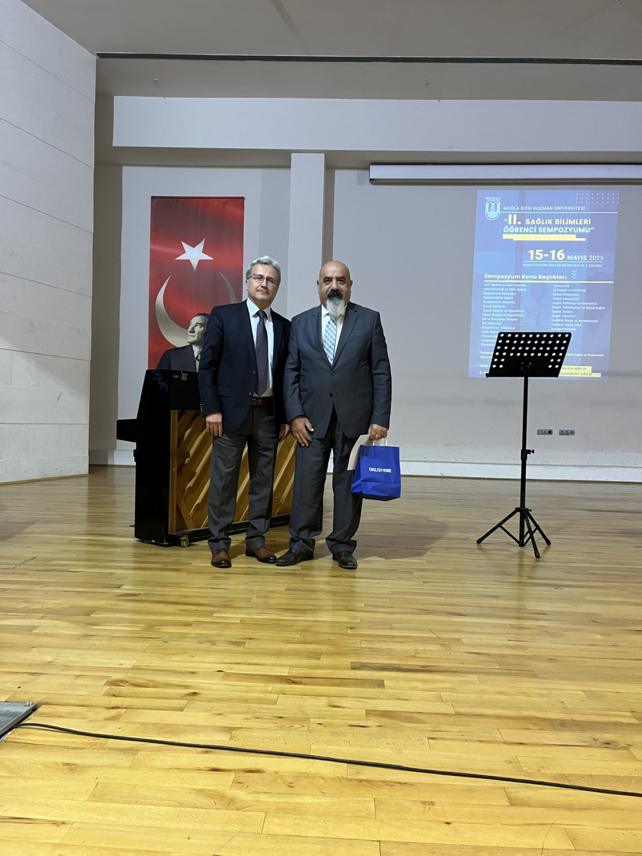 "II. Sağlık Bilimleri Öğrenci Sempozyumu" Gerçekleşti 