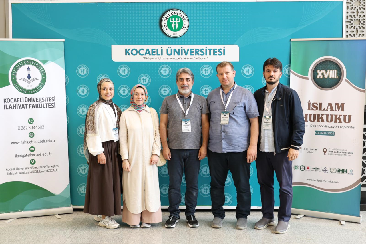İslam Hukuku Hocalarımız Koordinasyon Toplantısına Katıldı